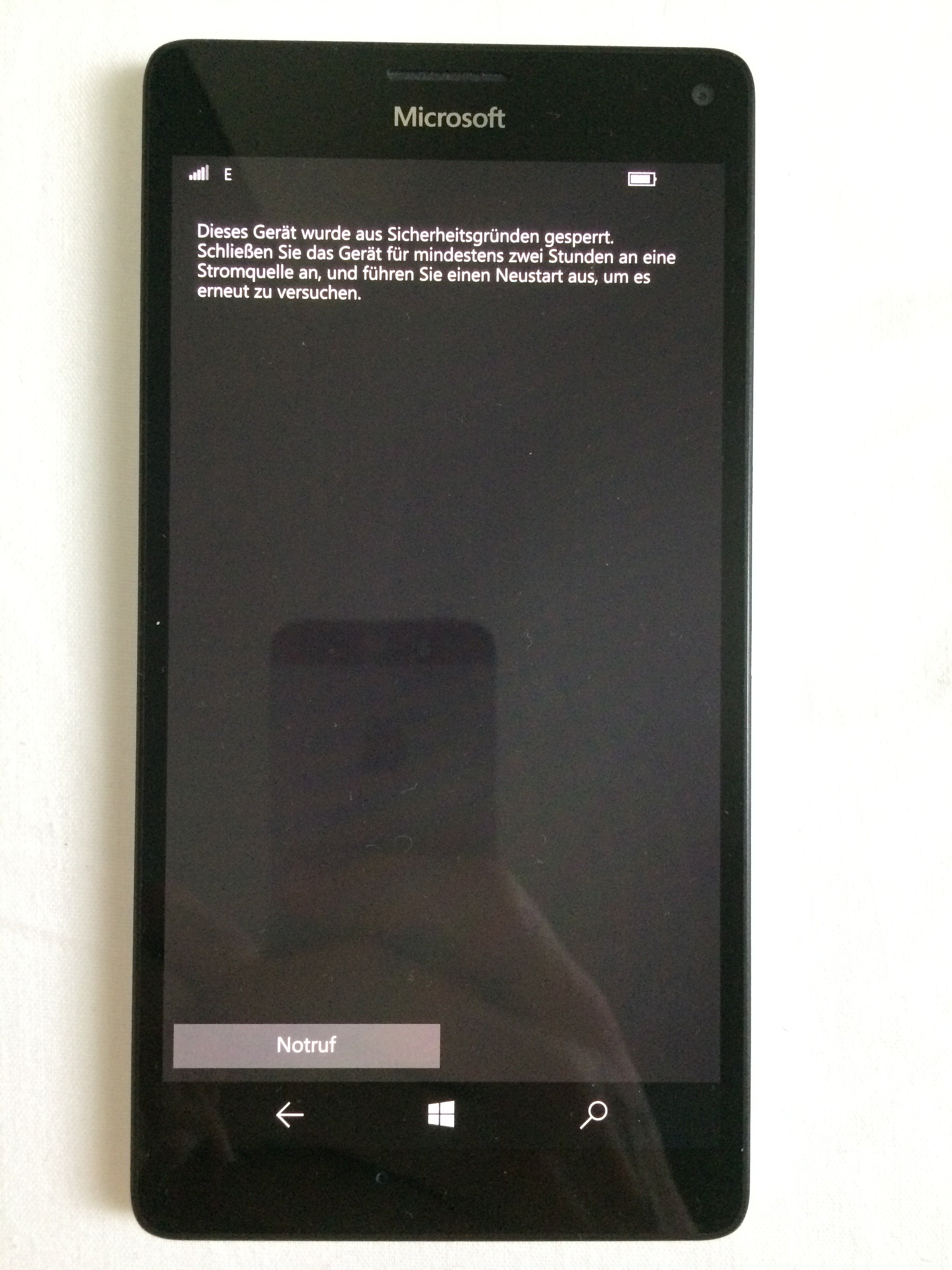 Absturz bei Lumia 950 XL