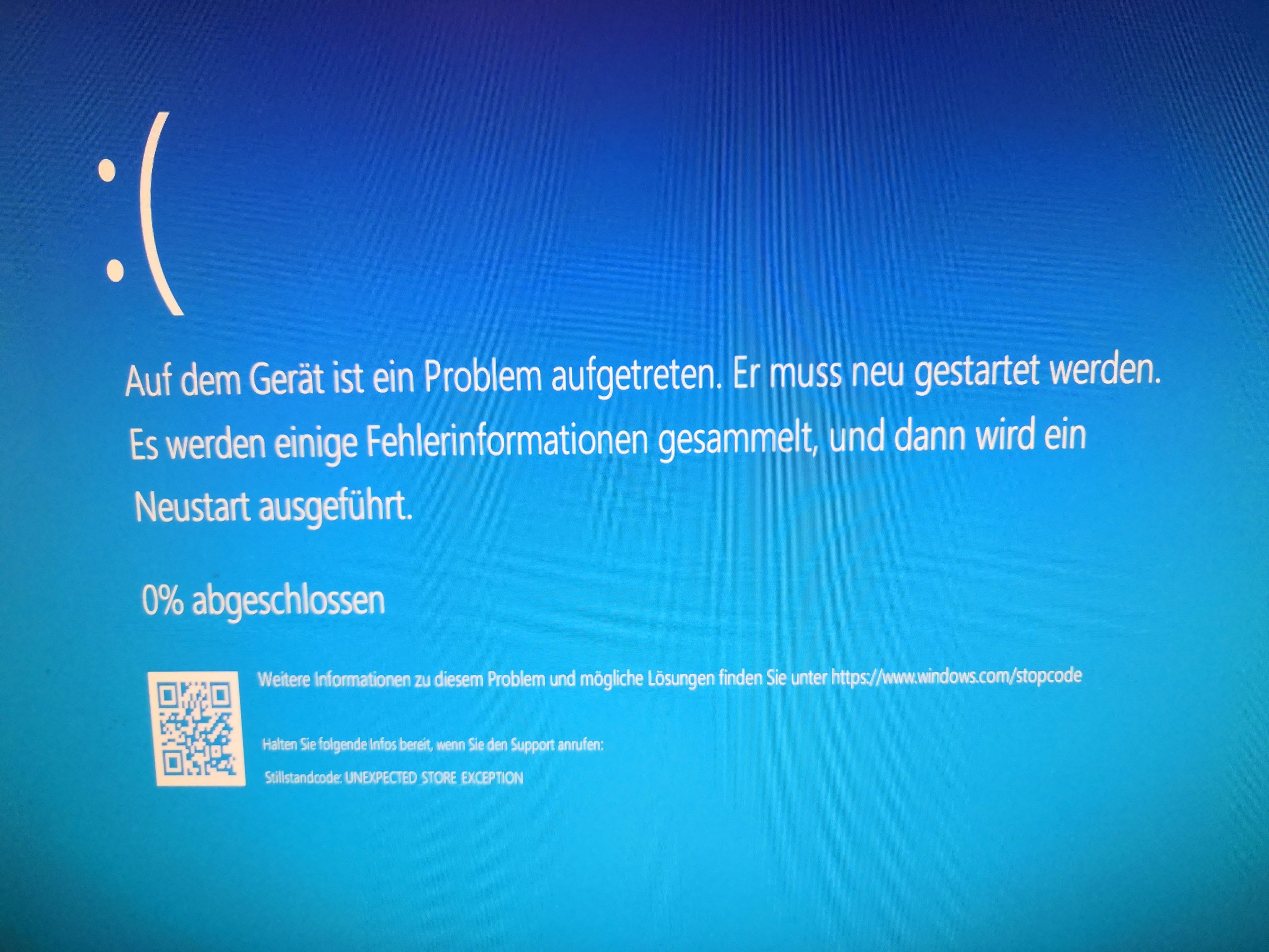 Windows 10 stürzt oft ab - Blue Screen und andere Fehlermeldungen