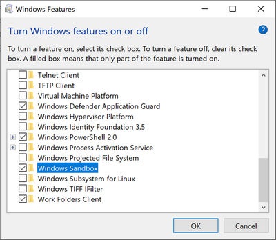 Die neue Windows Sandbox
