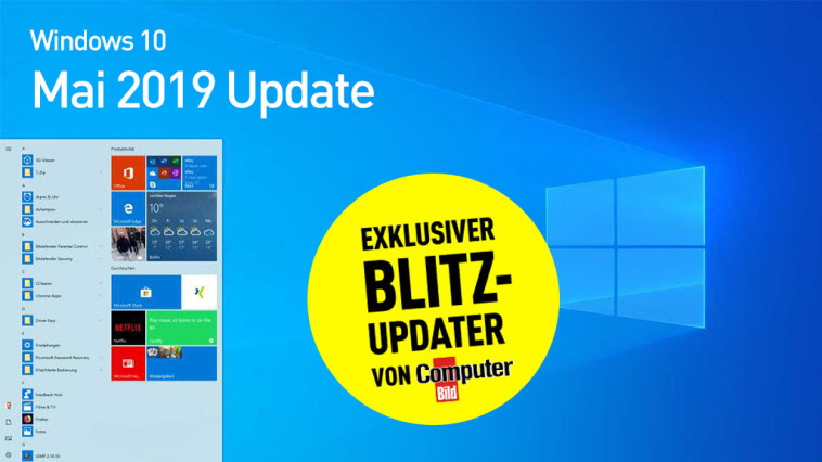 Großes Windows-10-Update ist da: Jetzt per Blitz-Updater laden