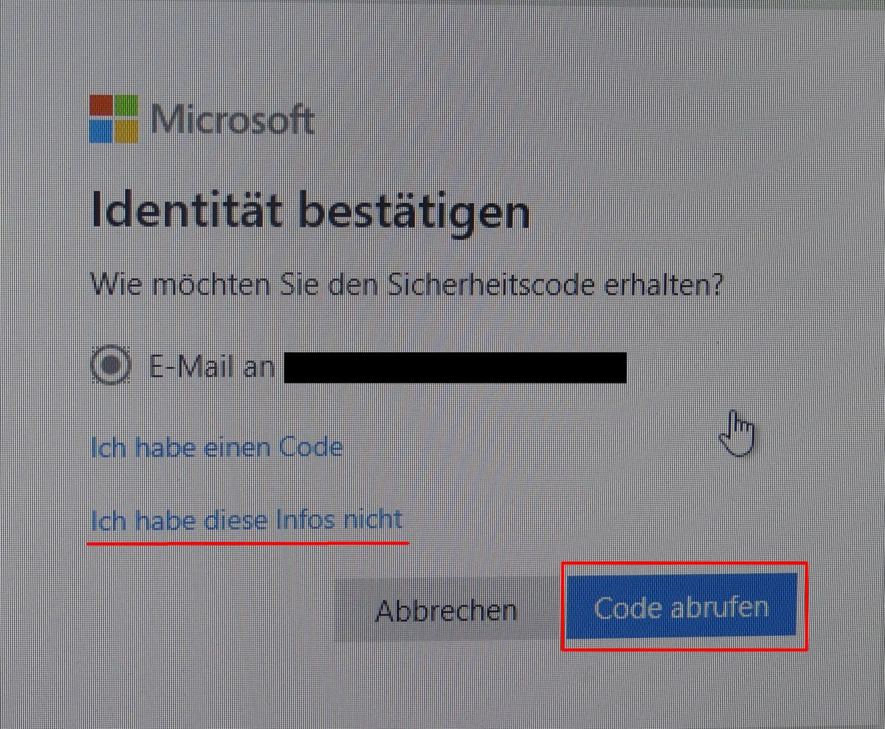 "Falsches" Systemkennwort