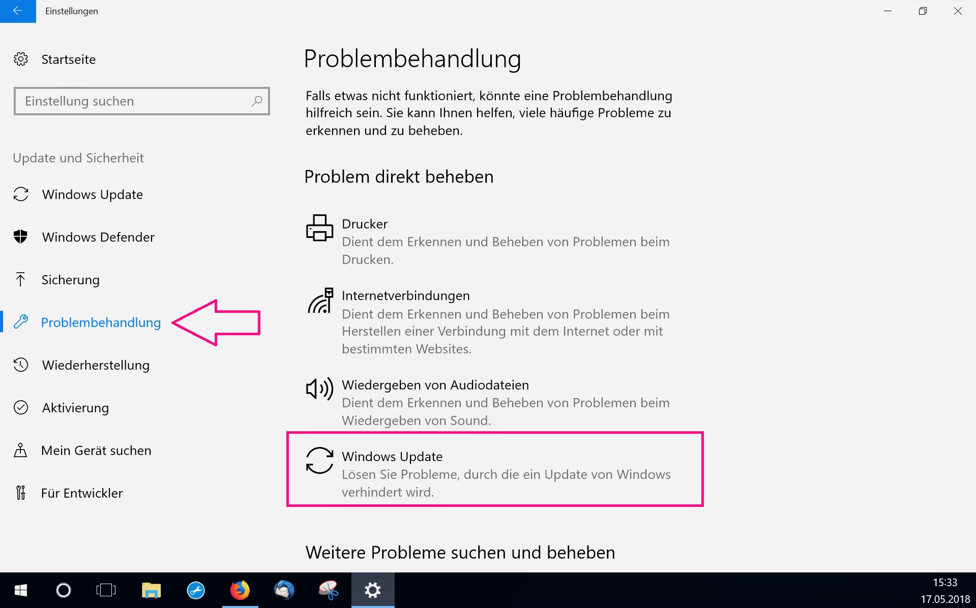 Windows 10 Updates laden nicht herunter was zu?