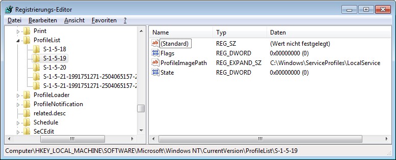 Problem beim Sichern Fehler: (STATUS_WAIT_2 (0x80070002))