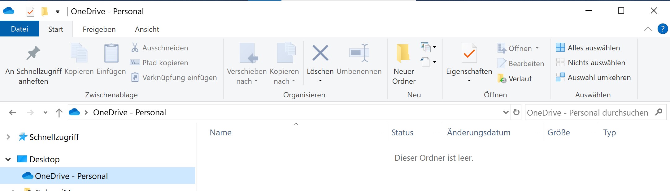Wie kann ich meine OneDrive Ordner auf meine Festplatte verschieben, damit er nicht überläuft?