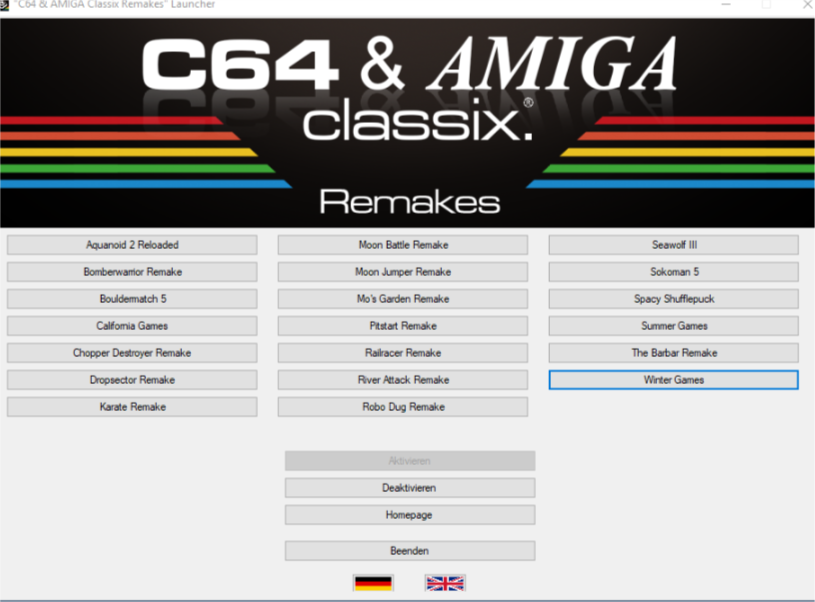 Retrogames C64, Atari, etc