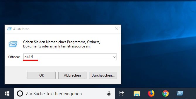 WIN10 Aktivierung funktioniert nicht