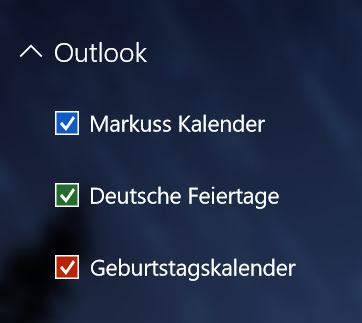 Windows Mobile Kalender