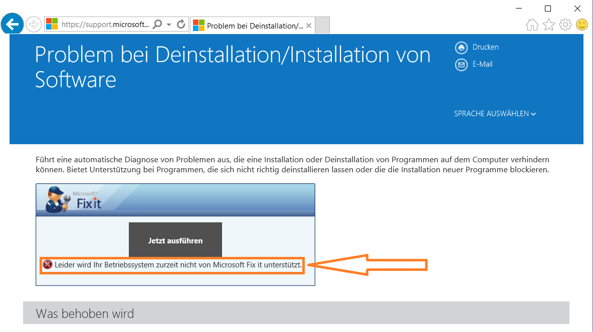 iCloud deinstallation nicht möglich unter Windows 10 - Fehler 2343