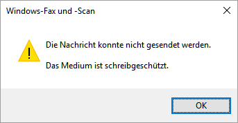 win 10 Fax und Scan