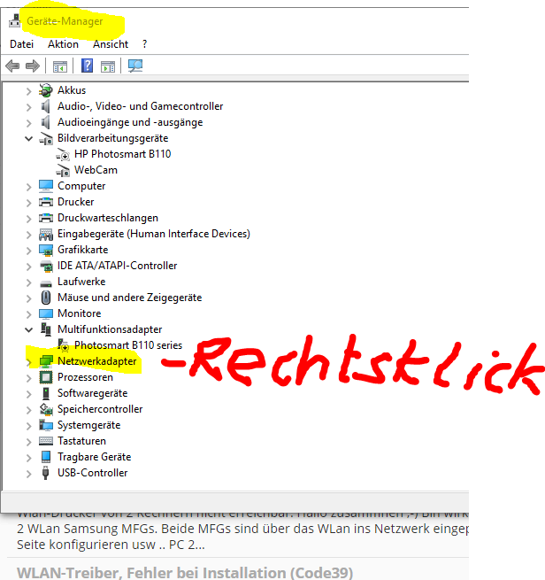 Wlan ausgeschaltet
