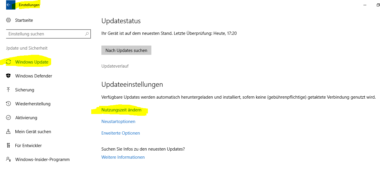 Windows Update: (→ Techniker) Wie bekomme ich meinen PC wieder?