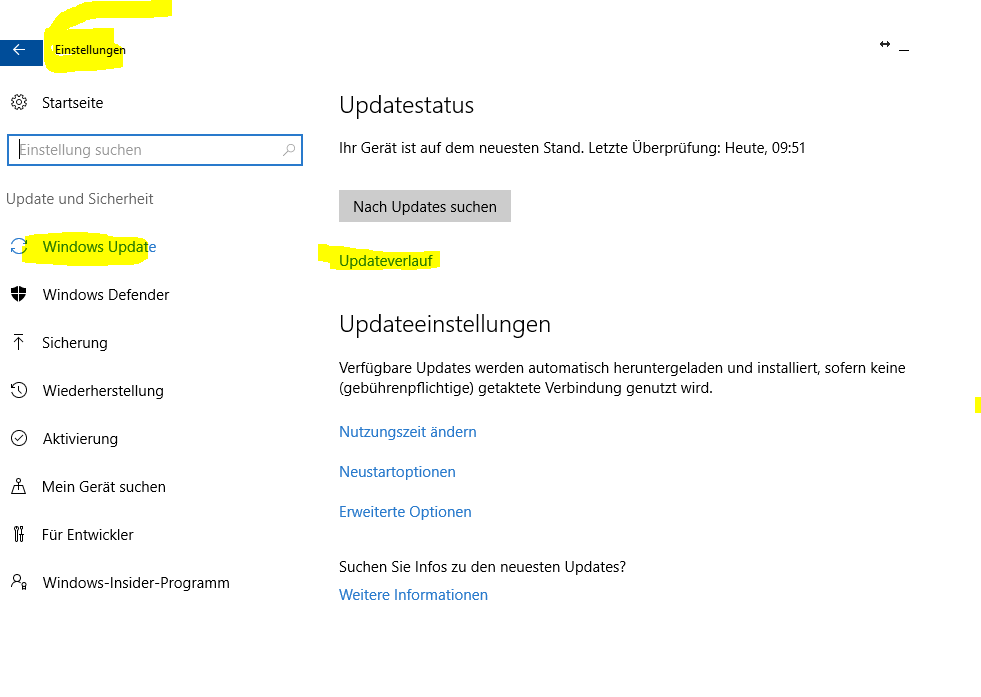 hid.dll fehlerhaft in Windows 10 Home 64bit
