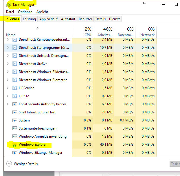 Explorer und Dateiextensions