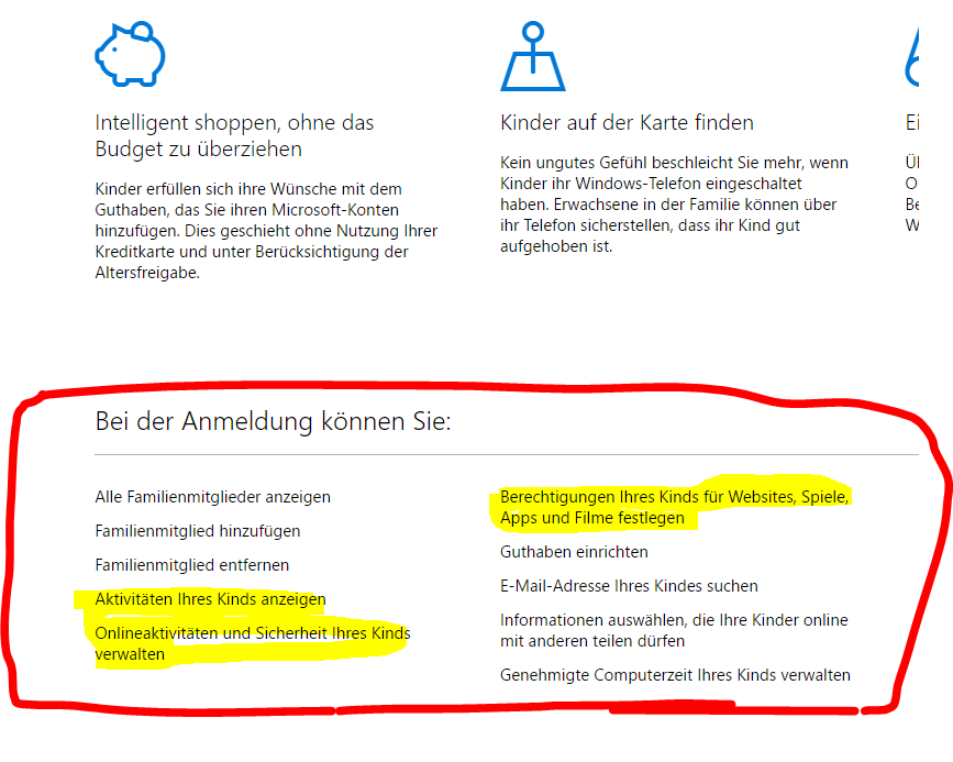 Kind kann sein Alter einfach in den Account-Einstellungen ändern!?