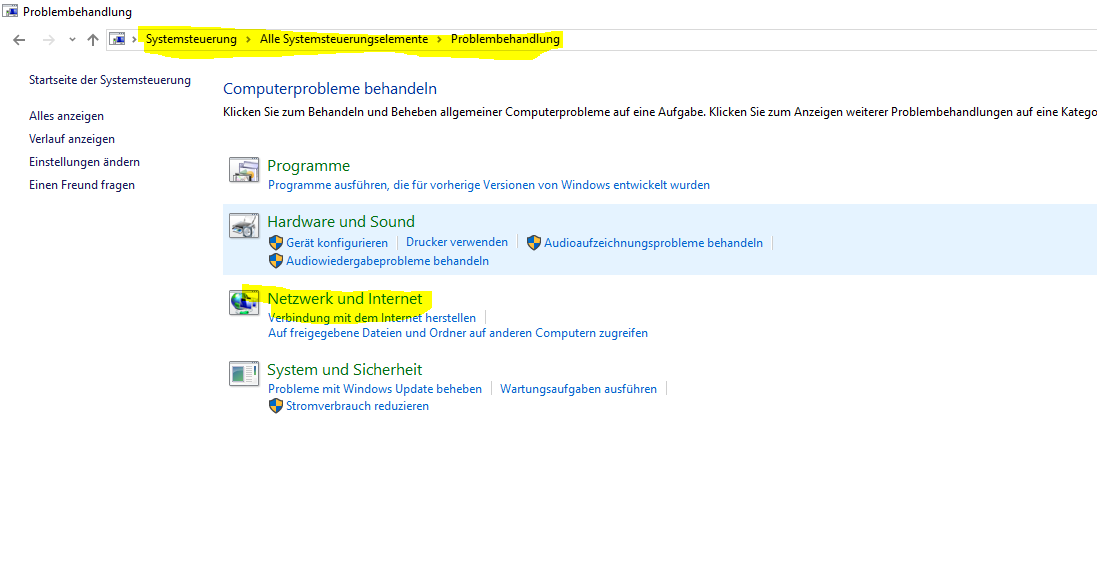 Bekomme keine WLAN- Verbindung zwischen Laptop und Hauptrechner.