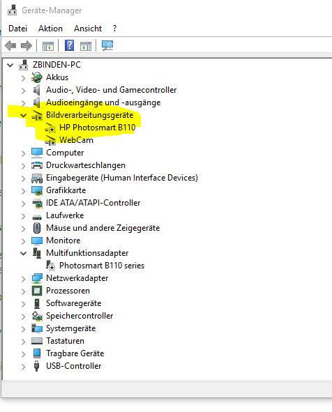 Windows 10 und Drucker