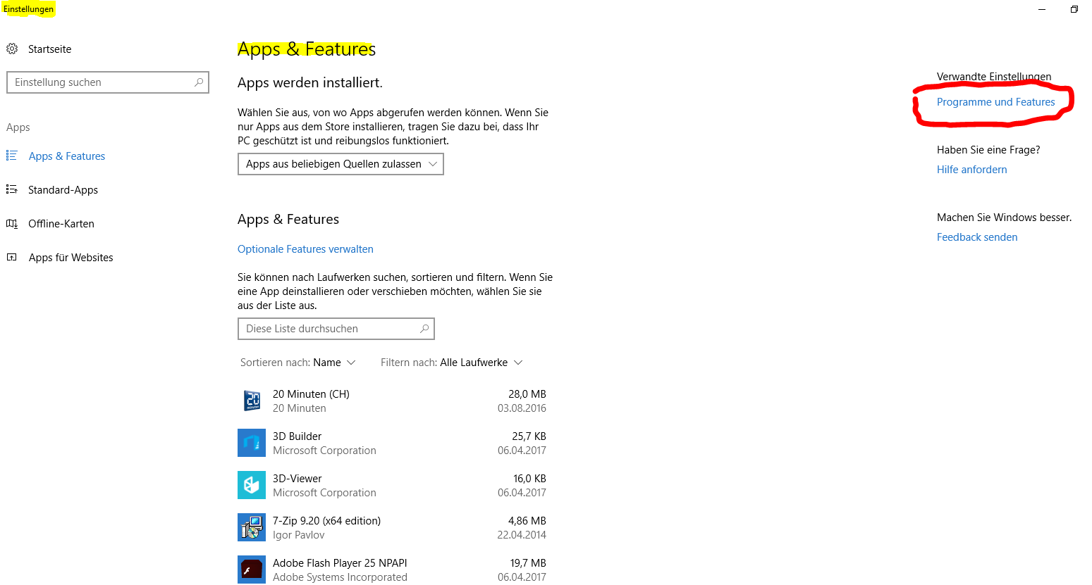Creators Update Outlook