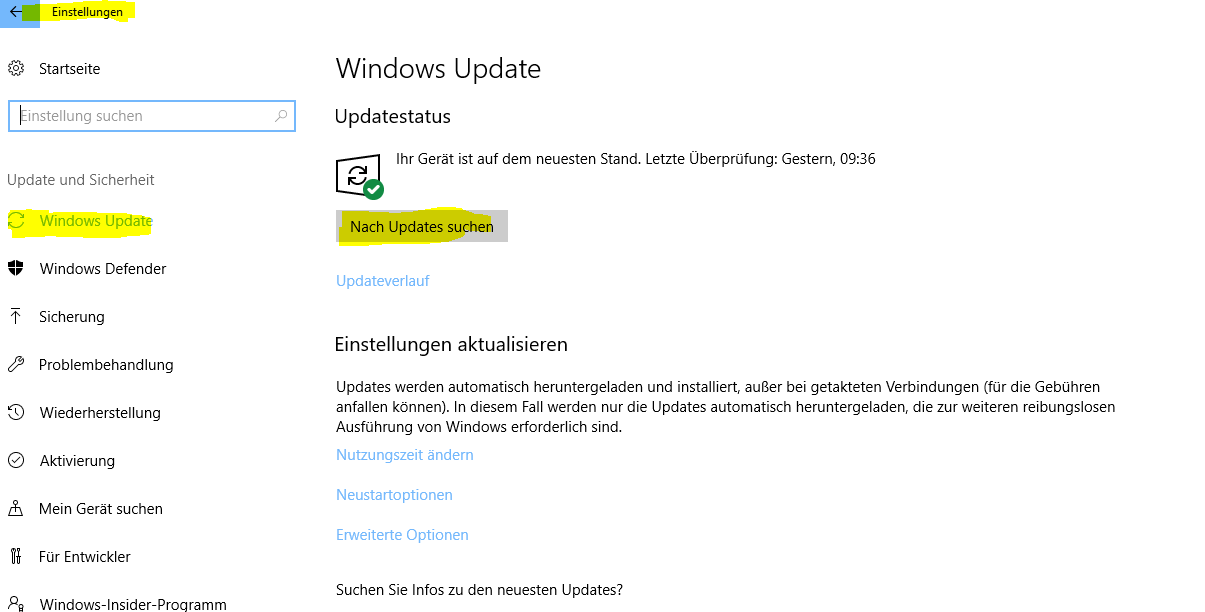 Anzeige auf meinem NB mit win 10 trauen oder nicht