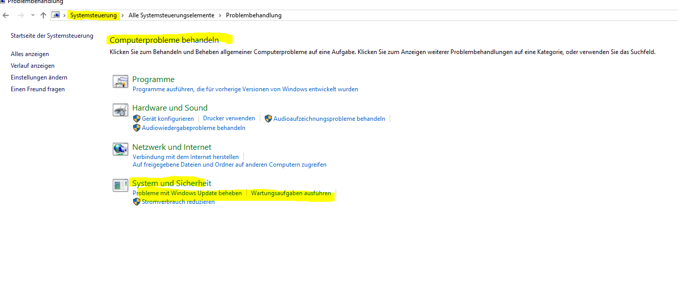 windos 10 Atualisieren