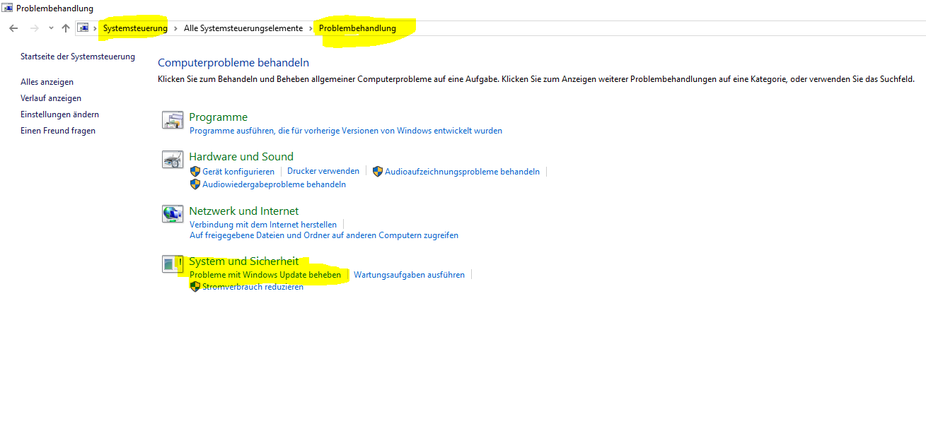 Desktop blinkt grau nach einem Windows 10 Update