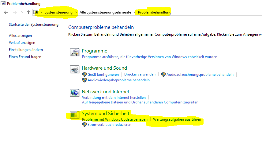 Windows Update findet keine Updates