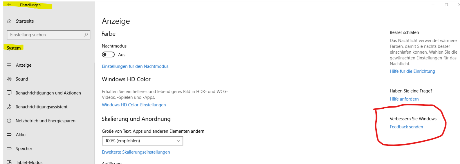 ungefragte neustarts Win 10