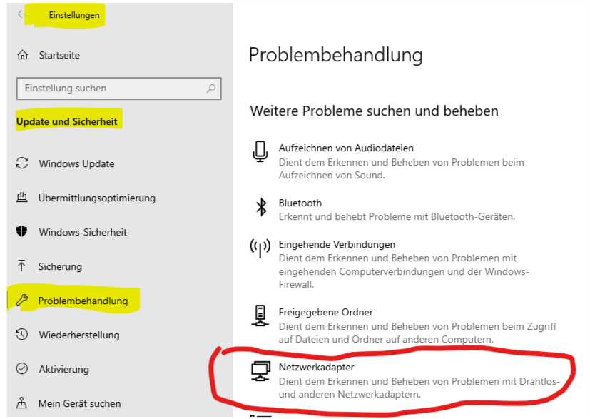 Ständige Verbindungsabbrüche Wlan - Standardgateway geht immer wieder "verloren"