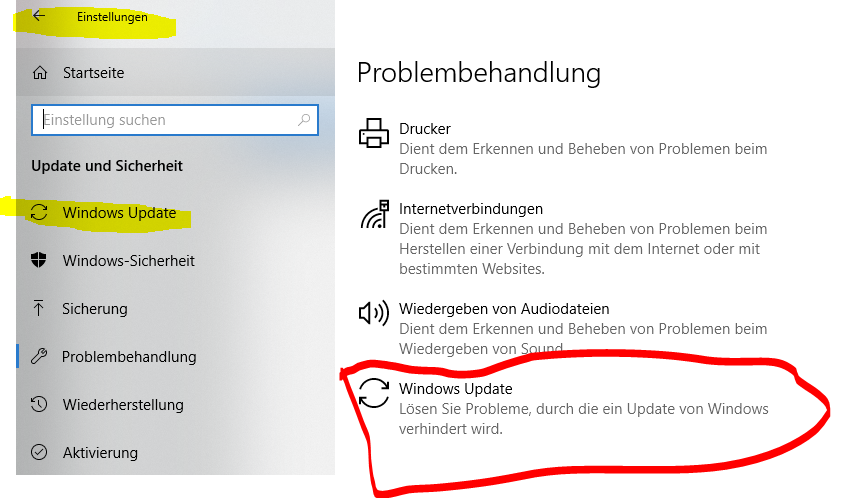 Update KB 4340917 Installationsfehler?
