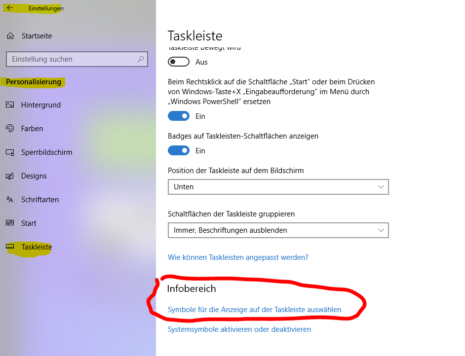 onedrive verschwunden