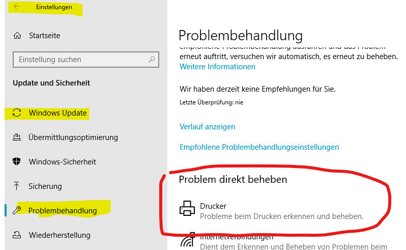 Installation Windows 10