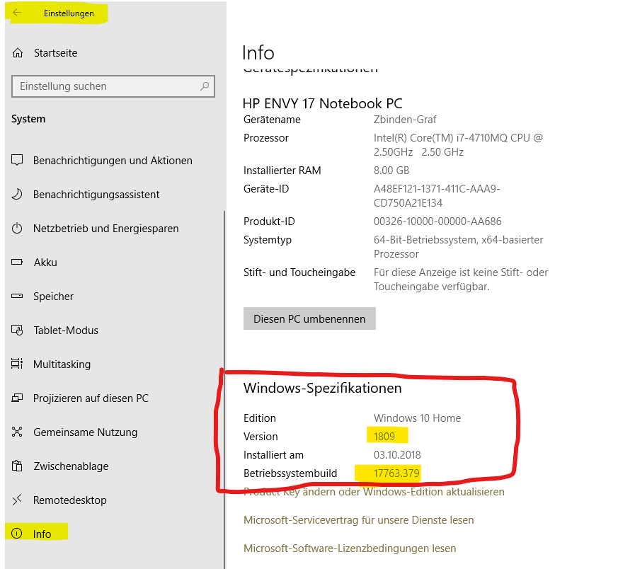 Letzte Windows 10 Version?