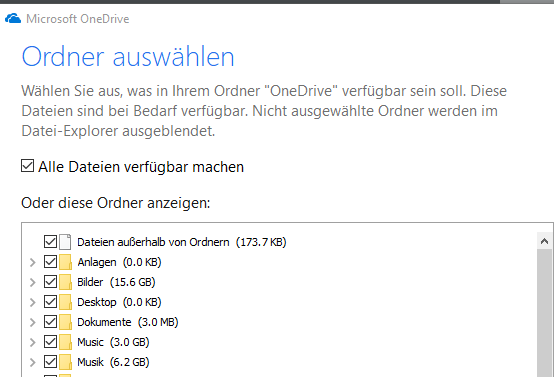 Onedrive synchronisiert nach Update nicht mehr