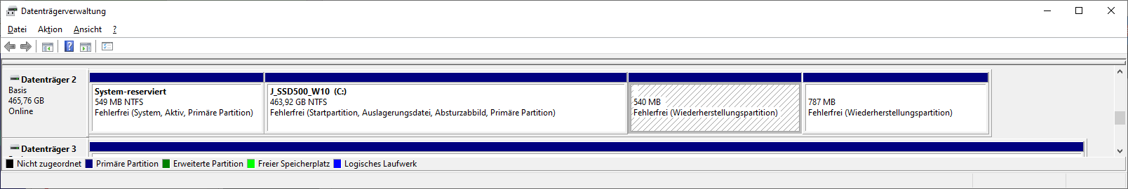 Update auf Windows 10 Version 20H2 nicht möglich