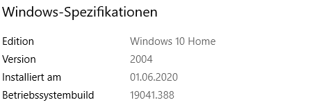 2020-07 Kumulatives Update für Windows 10 Version 1909 für x64-basierte Systeme KB4565483 –...