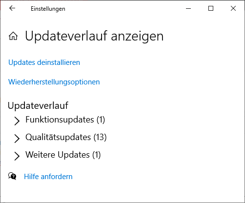 Windows 10 Facetten Bild beim Hochfahren