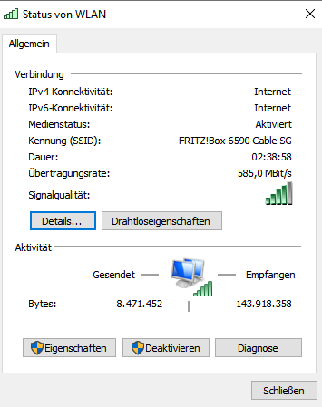 wo finde ich den Netzwerkschlüssel auf meinem Laptop?