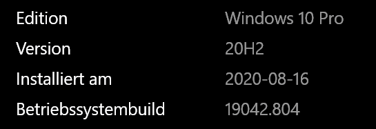 Win 10 pro 1903/Taskleiste/Schriftfarbe ändern