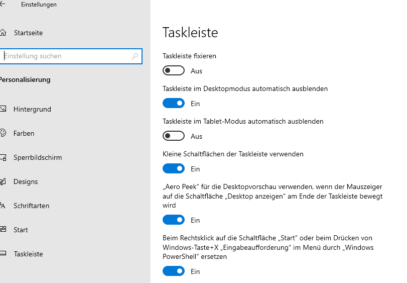 Windows Taskleiste ausblenden wenn man Anwendung maximiert?