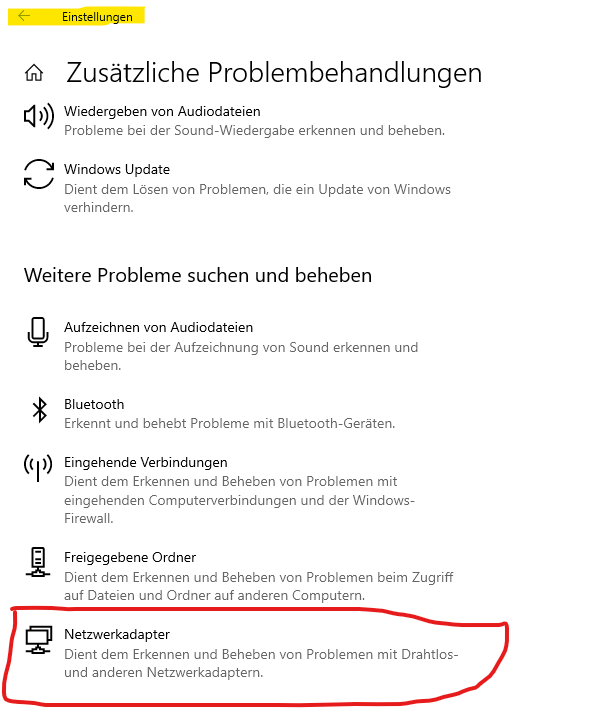 Win10 - Wlan fällt seit neustem immer wieder aus?