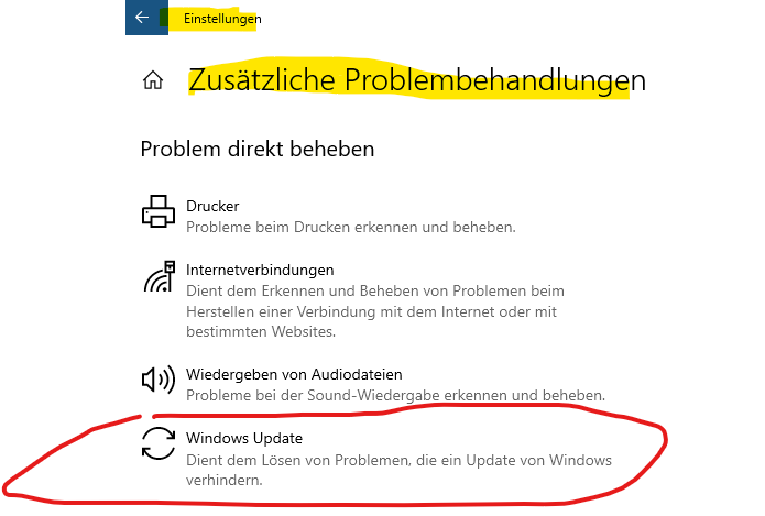 Windows 10 - Update Problem?