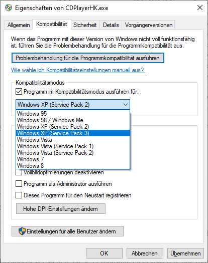 Service Pack unter Windows 10 installieren?
