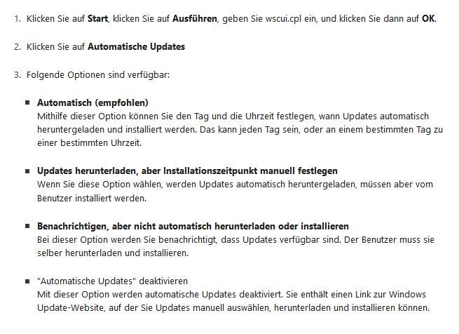 Bekommt man immer mit, wenn Updates heruntergeladen werden bzw. runtergeladen wurden?