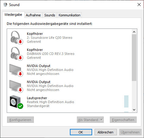 Bluetooth Maus streikt