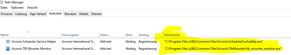 Was ist das für ein Program im auto start ordner?