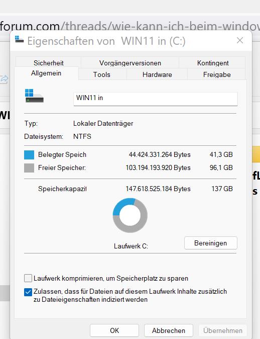 Wie kann ich beim Windows PC WIRKLICH Speicherplatz schaffen?