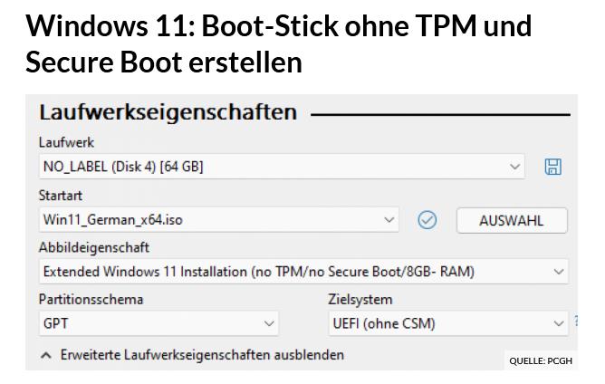 Hp Prodesk 600 G5 Microower auf einmal nict mehr Windows 11 tauglich