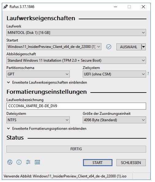 Hp Prodesk 600 G5 Microtower auf einmal nict mehr Windows 11 tauglich