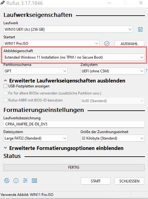 Hp Prodesk 600 G5 Microtower auf einmal nict mehr Windows 11 tauglich