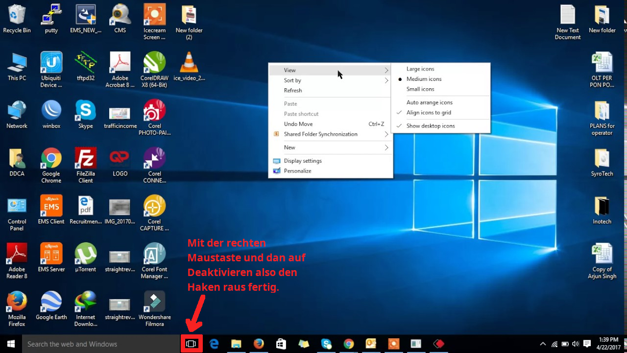 Ist es möglich, die „Aufgabenansicht“ in Windows 10 zu deaktivieren/deaktivieren/blockieren?