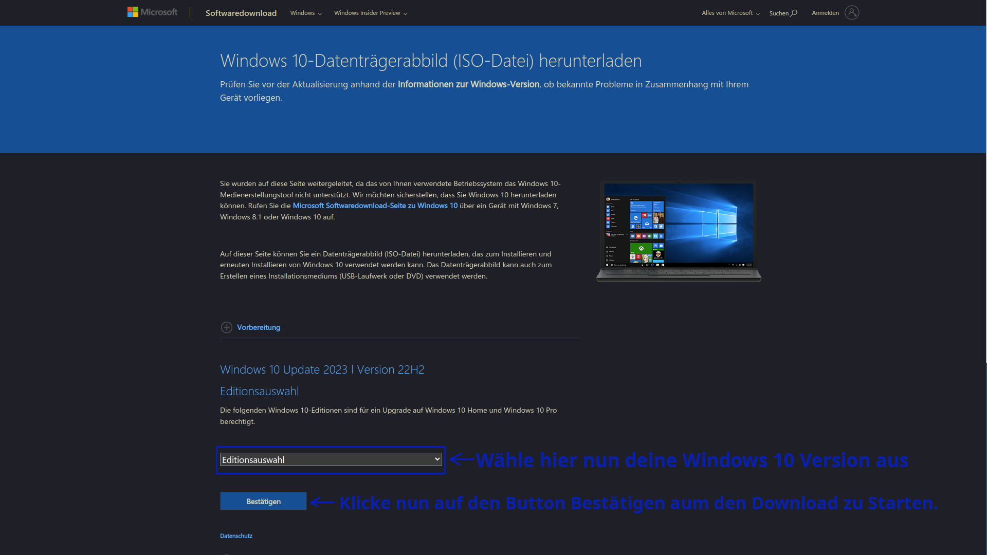 Probleme bei der Installation von Windows 10?